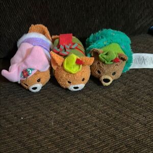 Disney Store Tsum Tsum Mini Plush Robin Hood set